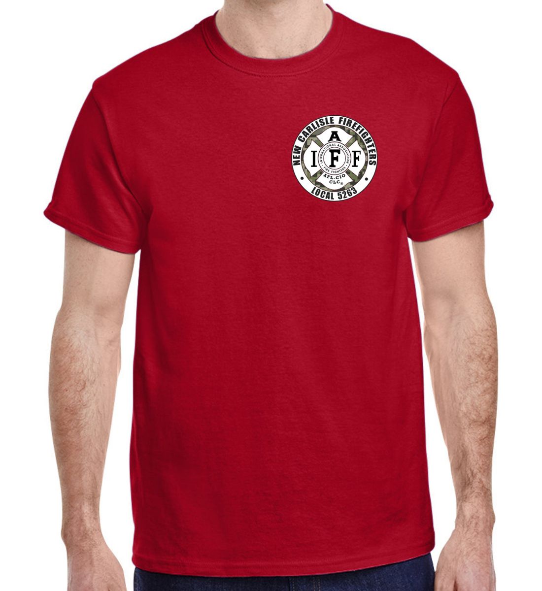 Red Short Sleeve T-Shirt (NCFD)