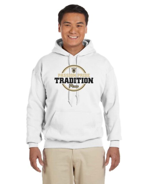 White Hoodie (Passion, Pride, Tradition)