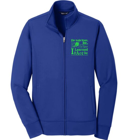 Royal Blue Full-Zip Jacket (Main Stage Design B)