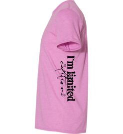 Heather Radiant Orchid Softstyle T-Shirt (Faith & Encouragement Design D) - Image 2