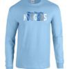 Light Blue Long Sleeve T-Shirt (Moran Elementary Design D)
