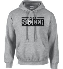 Sport Gray Hoodie (Kingsmen Soccer Design E)