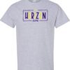Sport Gray Short Sleeve T-Shirt (Horizon Design C)
