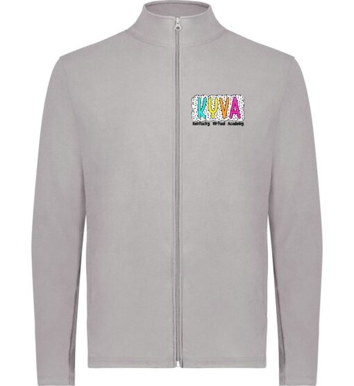 Athletic Gray Full-Zip Jacket (KYVA Design A)