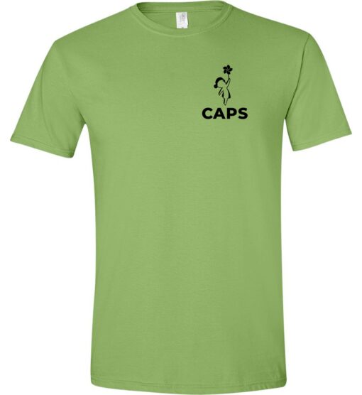 Kiwi Short Sleeve Softstyle® T-Shirt (CAPS Design C)