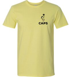 Cornsilk Short Sleeve Softstyle® T-Shirt (CAPS Design C)