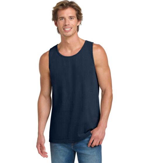 Navy Blue Tank Top (PJC Lakes Poker Run) - Image 5