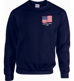 Navy Blue Crewneck Sweatshirt (PJC Lakes Poker Run)