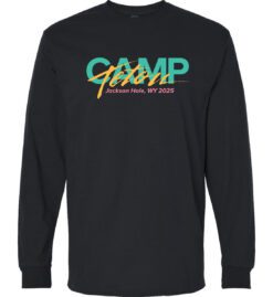Black Long Sleeve T-Shirt (Salzetti Reunion)