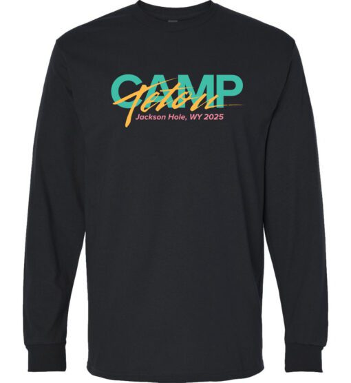 Black Long Sleeve T-Shirt (Salzetti Reunion)
