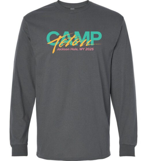 Charcoal Long Sleeve T-Shirt (Salzetti Reunion)