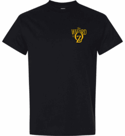 Black Short Sleeve T-Shirt (Main Stage Wizard Of Oz)