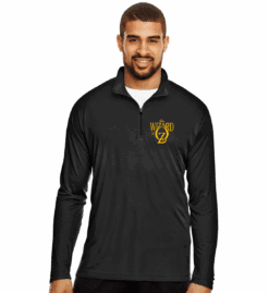 Black Performance Quarter-Zip (Main Stage Wizard Of Oz)