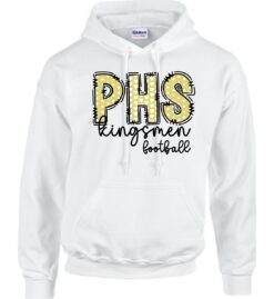 White Hoodie (Penn Football Design F1)