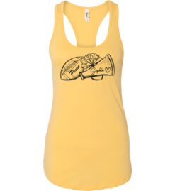 Banana Creme Women's Tank (Penn Football Design D)