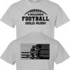 Sport Gray Short Sleeve T-Shirt (Penn Football Design H1)