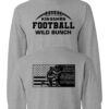 Sport Gray Long Sleeve T-Shirt (Penn Football Design H2)