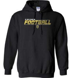 Black Hoodie (Penn Football Design K)