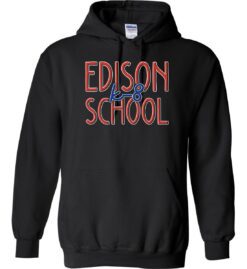 Black Hoodie (Edison K-8 School Design D)