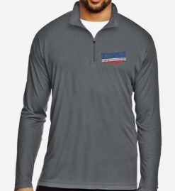 Sport Graphite Quarter-Zip (Edison K-8 School Design G)