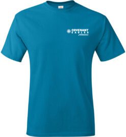 Teal Short Sleeve T-Shirt (Covenant Christian Athletics)