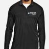 Men's Black Performance Quarter-Zip (Covenant Christian Athletics)