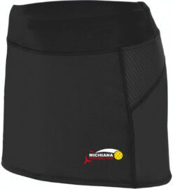 Ladies' Black Femfit Skort (Michiana Pickleball)