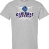 Sport Gray Short Sleeve T-Shirt (Covenant Christian Volleyball Design A)