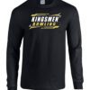 Black Long Sleeve T-Shirt (Kingsmen Bowling Design C)