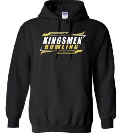 Black Hoodie (Kingsmen Bowling Design C)