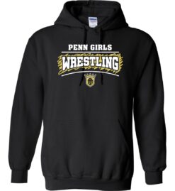 Black Hoodie (Kingsmen Wrestling Design D)