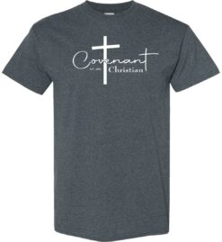 Dark Heather Short Sleeve T-Shirt (Covenant Christian Schoolwide)
