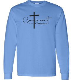 Carolina Blue Long Sleeve T-Shirt (Covenant Christian Schoolwide)