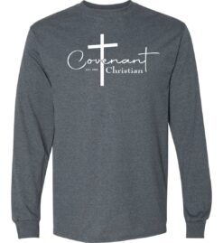 Dark Heather Long Sleeve T-Shirt (Covenant Christian Schoolwide)