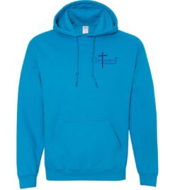 Sapphire Hoodie (Covenant Christian Schoolwide Pocket Design)