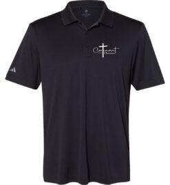 Black Polo (Covenant Christian Schoolwide Pocket Design)