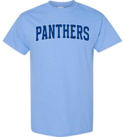 Carolina Blue Short Sleeve T-Shirt (Madison Design C)