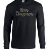 Black Long Sleeve T-Shirt (Penn Kingsmen Gradient Design)