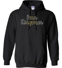 Black Hoodie (Penn Kingsmen Gradient Design)