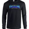 Black Long Sleeve T-Shirt (Kingsmen Swimming Design E)
