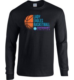 Black Long Sleeve T-Shirt (Covenant Christian Girls Basketball)