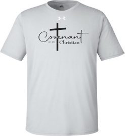 Mod Grey Light Heather UA T-Shirt (Covenant Christian Schoolwide)