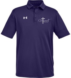 Purple UA Polo (Covenant Christian Schoolwide)