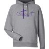 CS Grey Light Heather UA Hoodie (Covenant Christian Schoolwide)