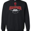 Black Unisex Heavy Blend™ Crewneck Sweatshirt (IU National Champions 'B')