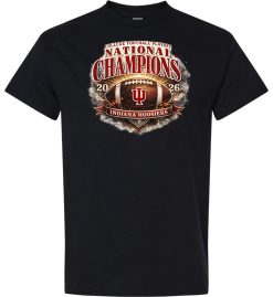 Black Unisex DryBlend® T-Shirt (IU National Champions 'C')