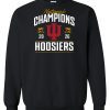 Black Unisex Heavy Blend™ Crewneck Sweatshirt (IU National Champions 'F')