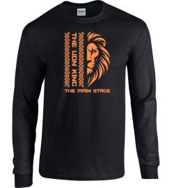 Black Unisex DryBlend® Long Sleeve T-Shirt (Main Stage The Lion King)