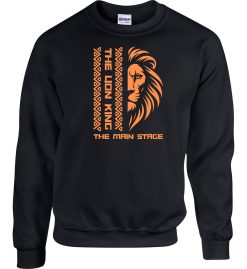 Black Unisex Heavy Blend™ Crewneck Sweatshirt (Main Stage The Lion King)