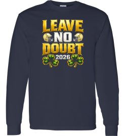 Navy Blue Long Sleeve T-Shirt (Notre Dame)